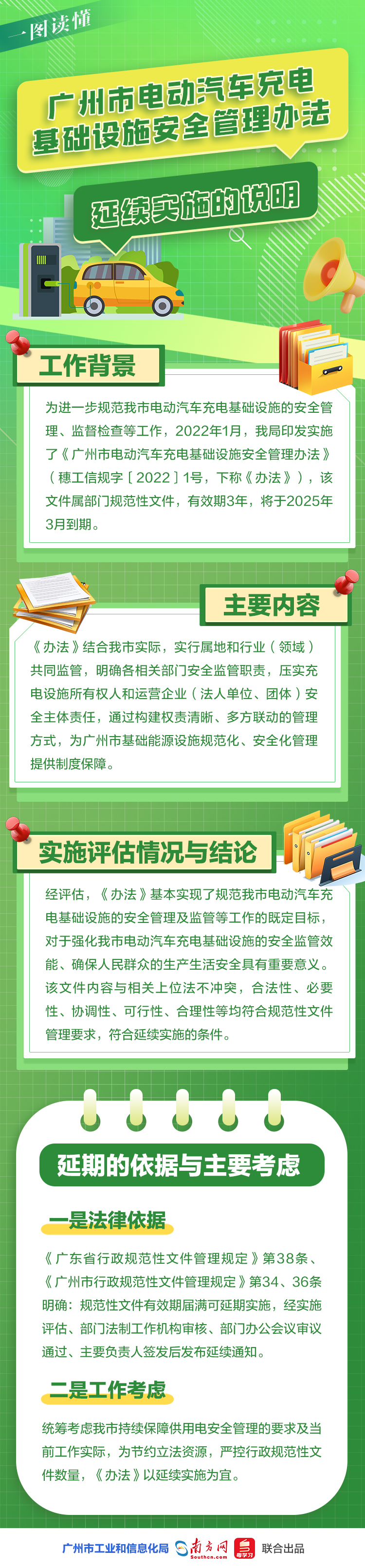 一图读懂《广州市电动汽车充电基础设施安全管理办法》延续实施的说明.jpg